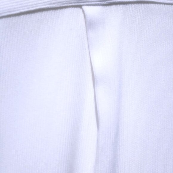 Monte Carlo Men's Large Dress Shirt White Embroidered Short Sleeve Button-Up - Picture 9 of 11